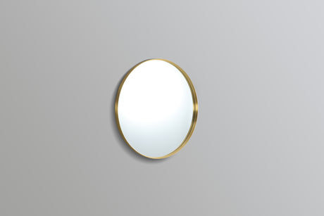 Oliva Round Yellow Gold Frame Mirror KR700F-BG — detail 2