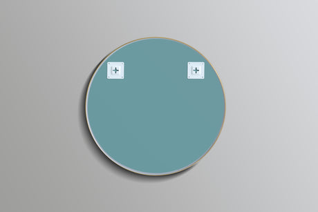 Oliva Round Yellow Gold Frame Mirror KR700F-GM — detail 2