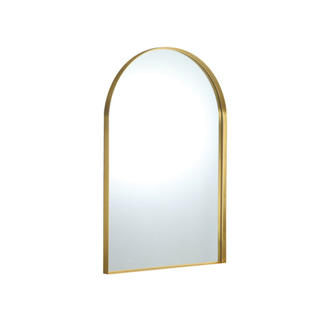 Oliva Arch Yellow Gold Frame Mirror KAR6090F-BG — detail 4