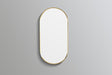 Oliva Oval Yellow Gold Frame Mirror KOV4590F-BG