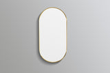 Oliva Oval Yellow Gold Frame Mirror KOV4590F-BG