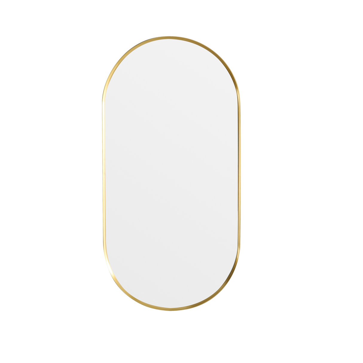 Vetra Aluminum Framed Mirror 5mm Copper Free with Safety Film 450*900/600*1000mm VOFM4590/VOFM60100-MB/BN/GM — detail 5