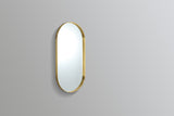 Oliva Oval Yellow Gold Frame Mirror KOV60100F-BG — detail 2