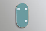 Oliva Oval Yellow Gold Frame Mirror KOV4590F-BG — detail 3