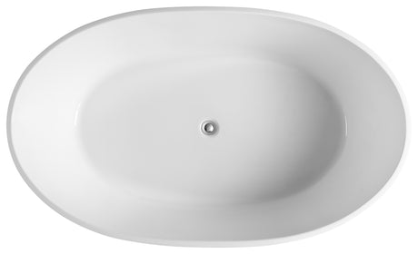Lucia LBT1800 Freestanding Bathtub — detail 2