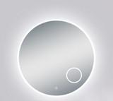 Luna Backlit LED Mirror With Magnifier Smart Touch Free Controls 900*900mm ORBM900-M — detail 3