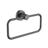 Linie Towel Ring In  Gun Metal Gun Metal