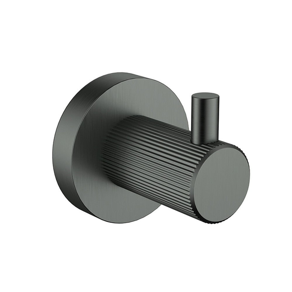 Linie Robe Hook In  Gun Metal Gun Metal