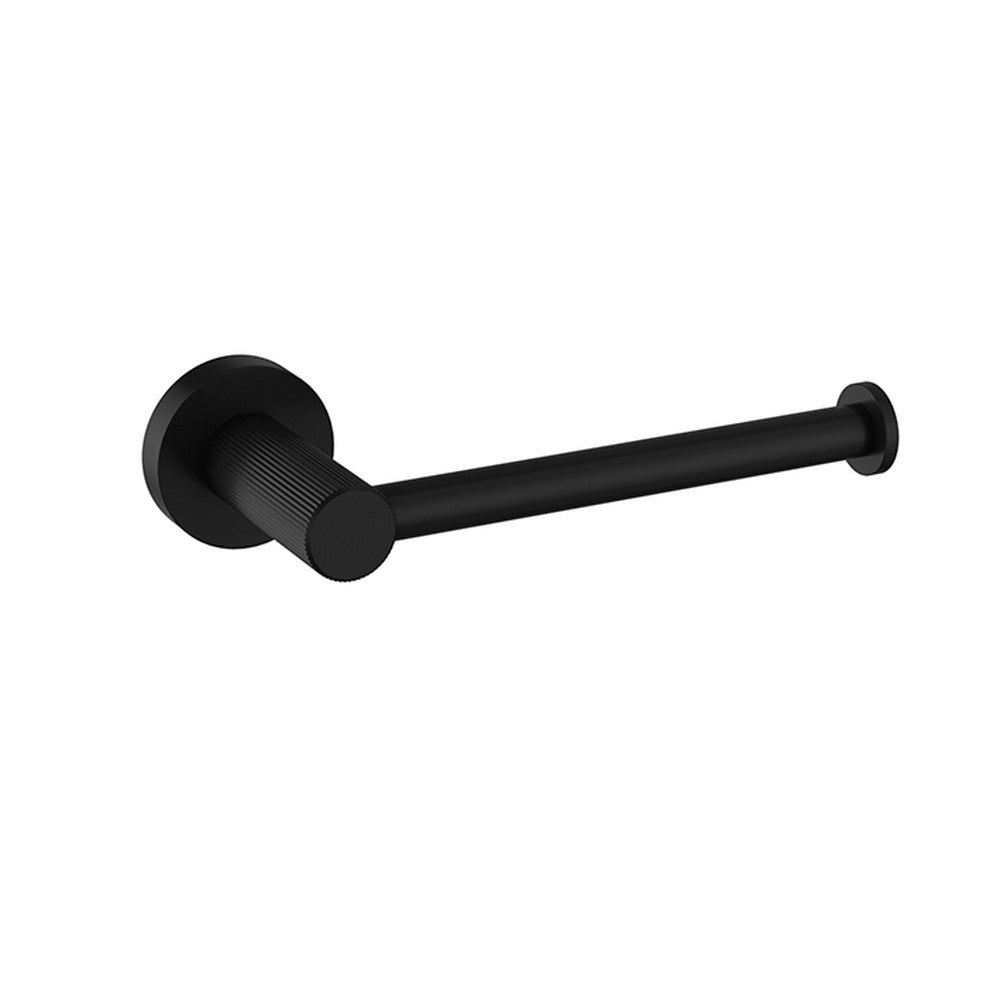 Linie Paper Holder In Matt Black Matt Black