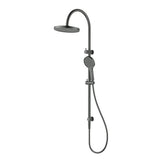 Linie Round  Multi-Function Shower Set Gun Metal  250 mm Gun Metal