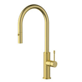 Linie Pull-Out Sink Mixer In Brushed Gold Brushed Gold