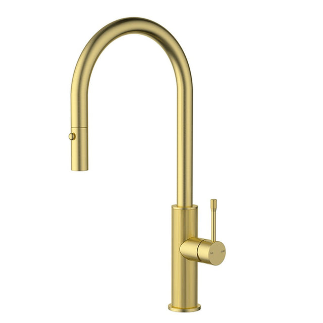 Linie Pull-Out Sink Mixer In Brushed Gold Brushed Gold