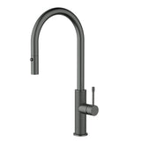 Linie Pull-Out Sink Mixer In Gun Metal Gun Metal