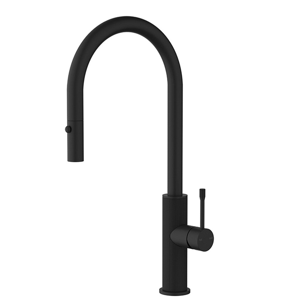 Linie Pull-Out Sink Mixer In Matt Black Matt Black