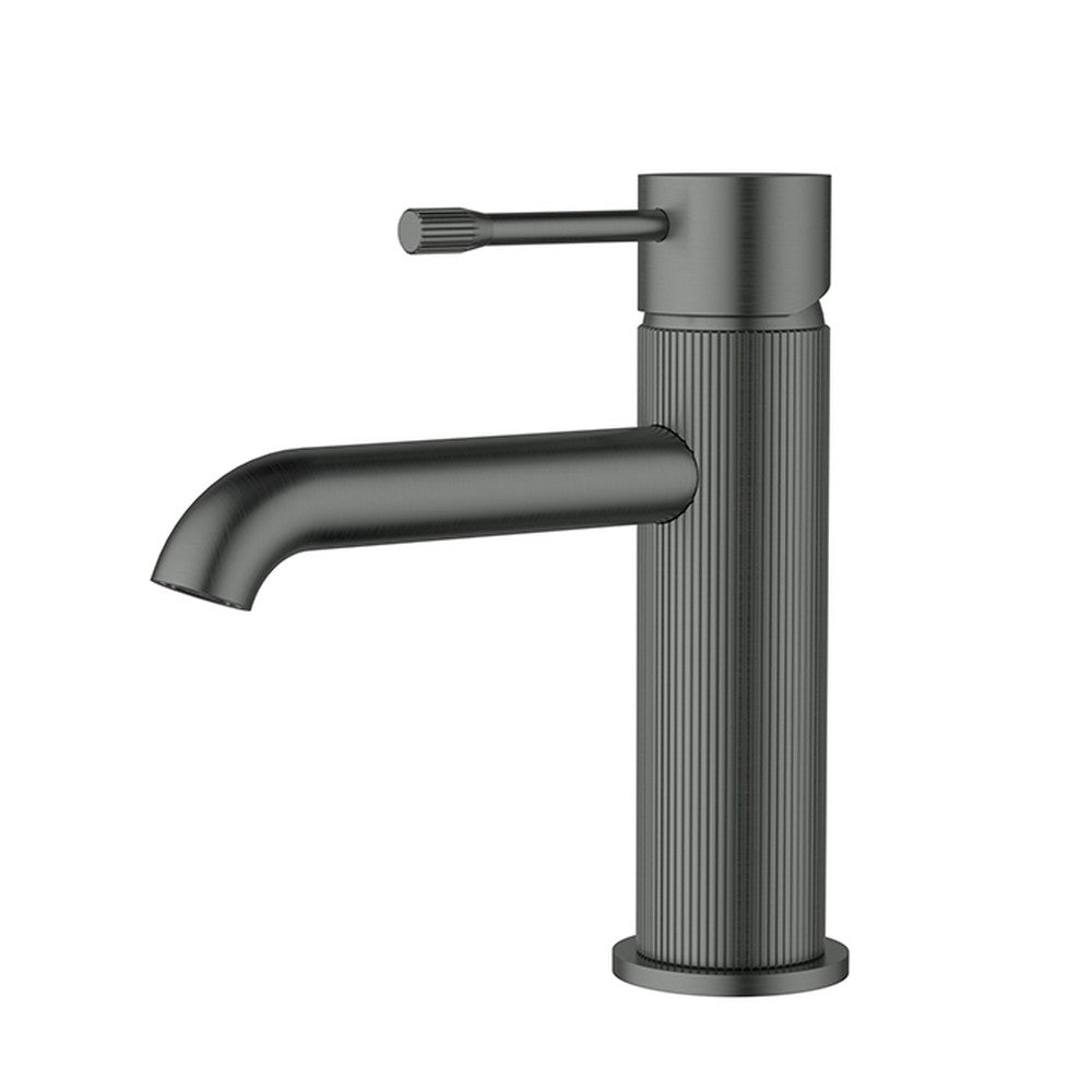 Linie Basin Mixer  Gunmetal Gun Metal