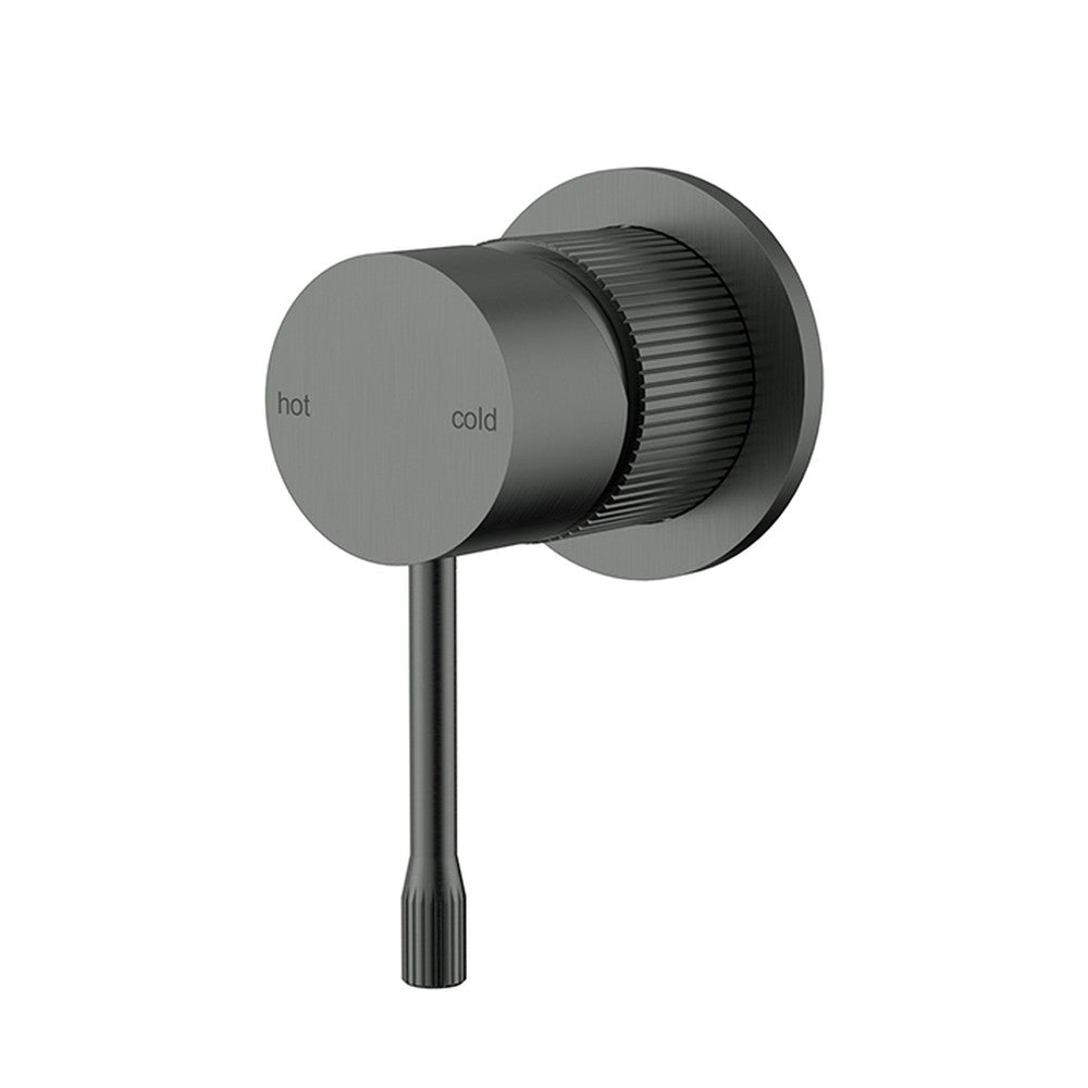 Linie Wall Mixer Trim Kit Gunmetal Gun Metal