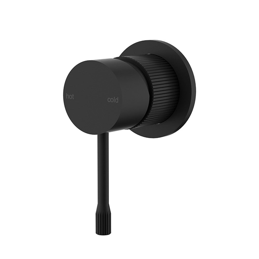 Linie Wall Mixer Trim Kit Matt Black Matt Black