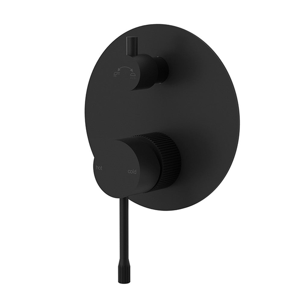 Linie Wall Mixer Diverter Trim Kit Matt Black Matt Black