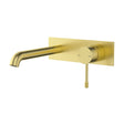 Linie Wall Basin Mixer Trim Kit Brushed Gold Brushed Gold