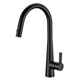 Luxa Pull Out  Sink Mixer In Matt Black Lead Free Matt Black