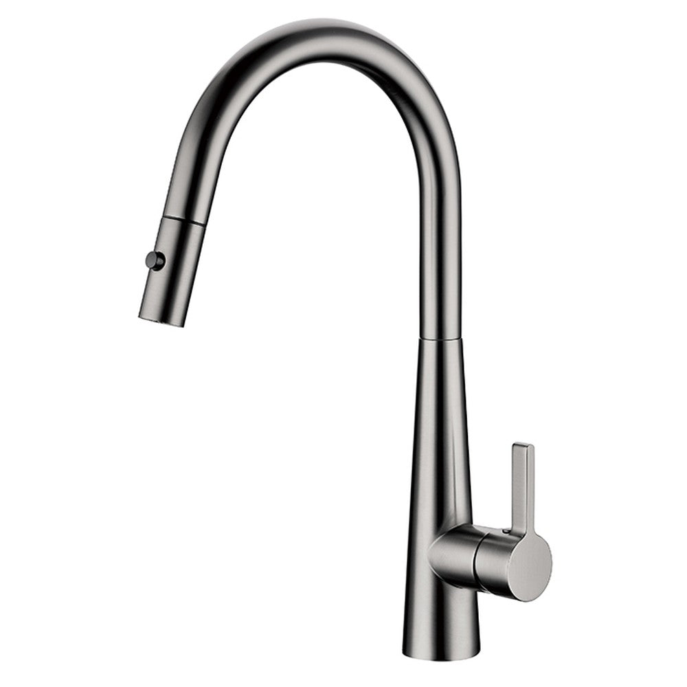 Luxa Pull Out  Sink Mixer Gun Metal Lead Free Gun Metal