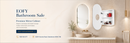 NOOSA MATTE WHITE PILL SHAVING CABINET