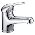 Mina  Slim Rectangle Handle  Basin Mixer Lead Free Chrome