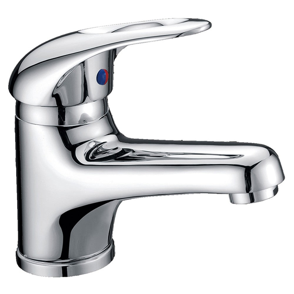 Mina  Slim Rectangle Handle  Basin Mixer Lead Free Chrome