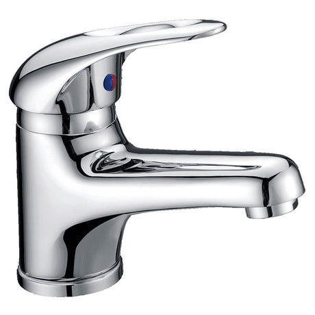 Mina  Slim Rectangle Handle  Basin Mixer Lead Free Chrome