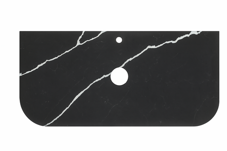 VITO Silica-Free Artificial Quartz Top- Curve 1800*505*20mm — detail 4