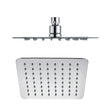 Nova Shower Head Square Chrome 200mm Chrome