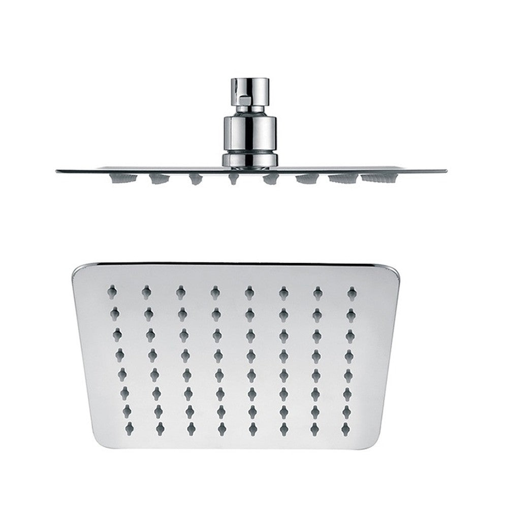 Nova Shower Head Square Chrome 200mm Chrome