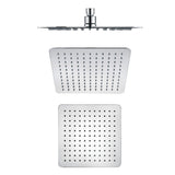Nova Shower Head Square Chrome 250mm Chrome