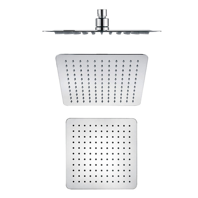 Nova Shower Head Square Chrome 250mm Chrome