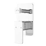 Nova Wall Mixer Diverter Chrome Chrome