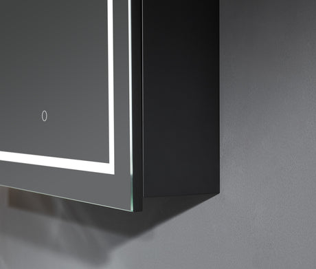 Olivia LED Mirror Cabinet OARSV6090MB-LED — detail 6
