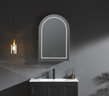 Lumero LED PVC Mirror Shaving Cabinet 600x900x155mm LARSV6090MW-LED/LARSV6090MB-LED — detail 6