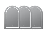 Lumero LED PVC Mirror Shaving Cabinet 600x900x155mm LARSV6090MW-LED/LARSV6090MB-LED — detail 10