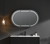 Olivia LED Mirror Cabinet OPLSV1275MB-LED