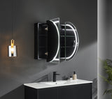 Olivia LED Mirror Cabinet OPLSV1275MB-LED — detail 4