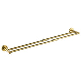 Otus Towel Rail Double Brushed Gold 600mm Brushed Gold