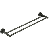 Otus Towel Rail Double Gunmetal 600mm Gun Metal