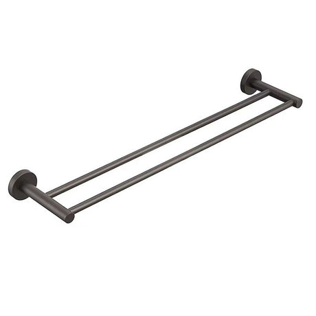 Otus Towel Rail Double Gunmetal 750mm Gun Metal