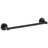 Otus Towel Rail Single Matt Black 350mm Matt Black