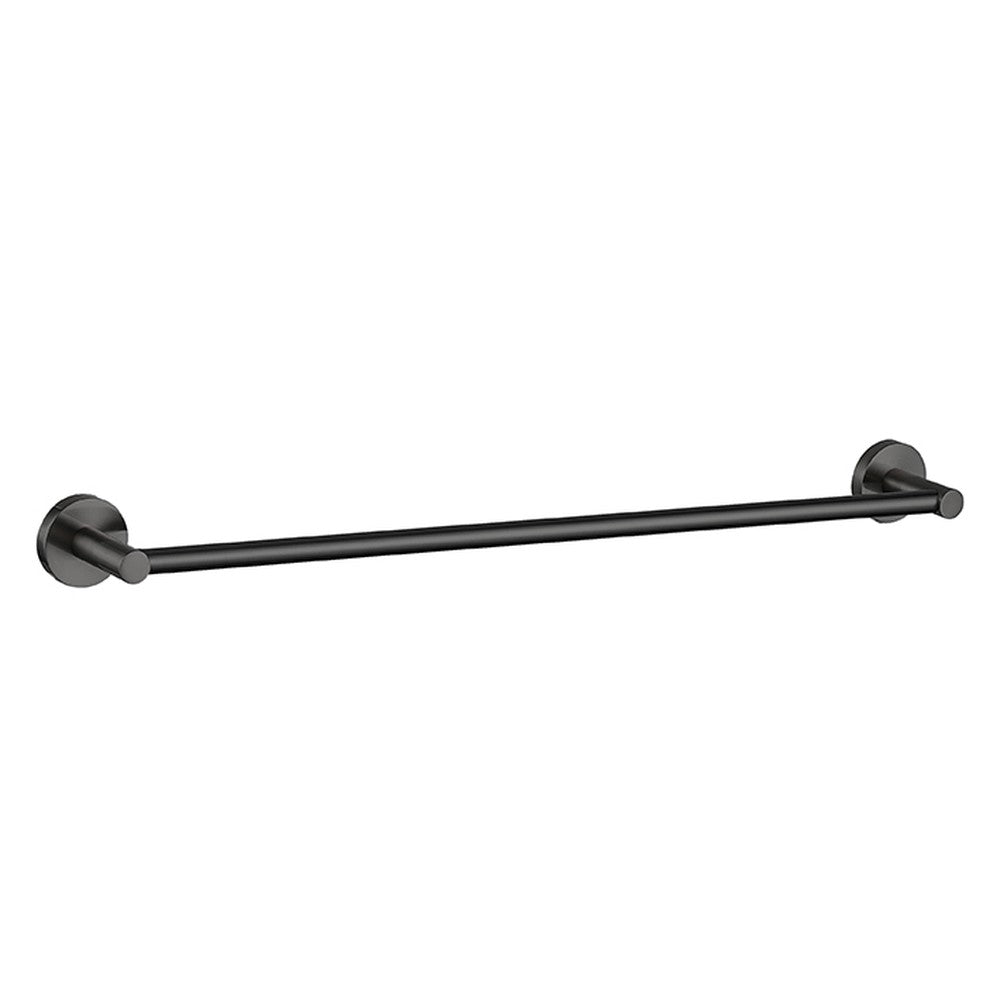 Otus Towel Rail Single Gunmetal 600mm Gun Metal