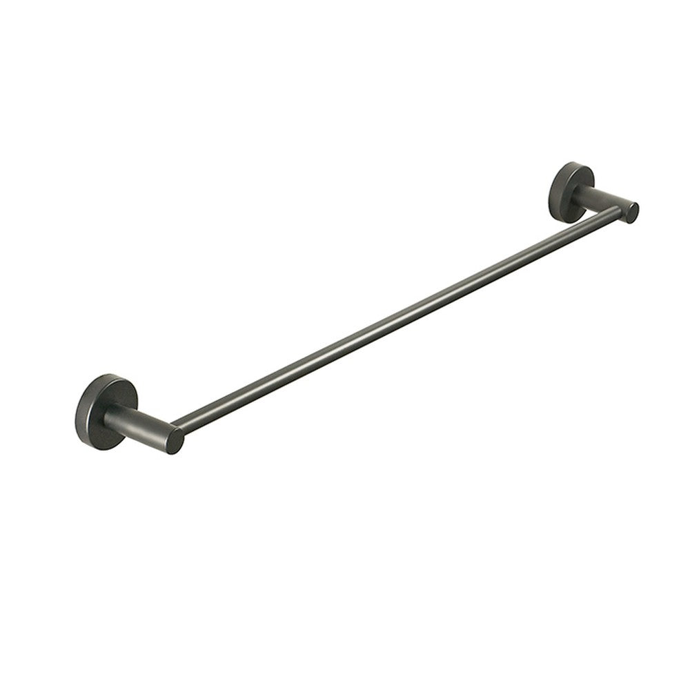 Otus Towel Rail Single Gunmetal 750mm Gun Metal