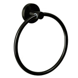 Otus Towel Ring Matt Black Matt Black