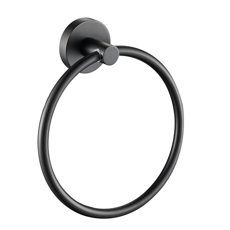 Otus Towel Ring Gunmetal Gun Metal