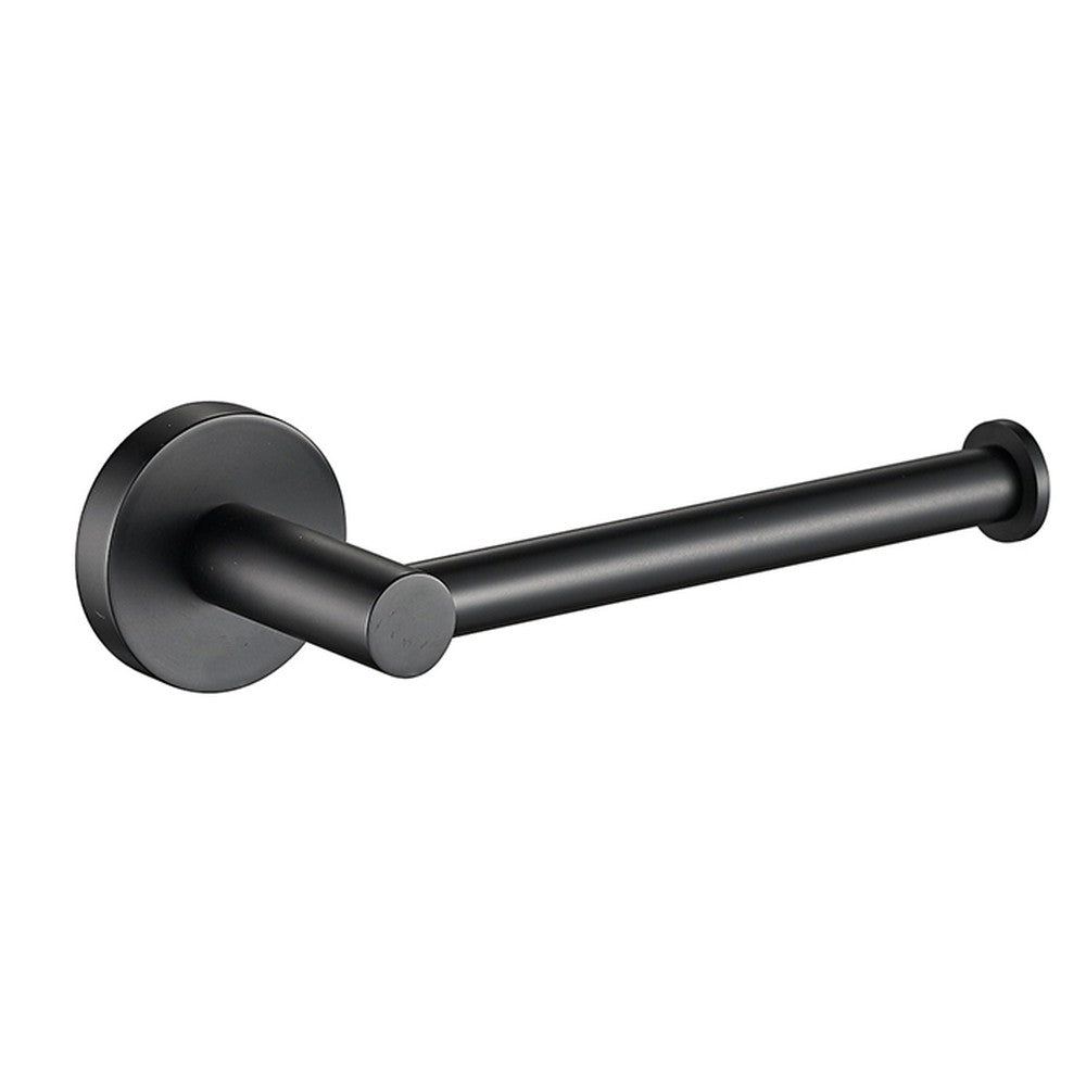 Otus Toilet Roll Holder  Matt Black Matt Black