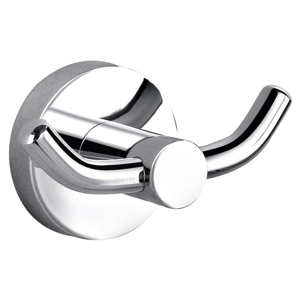 Otus Robe Hook Double Chrome Chrome